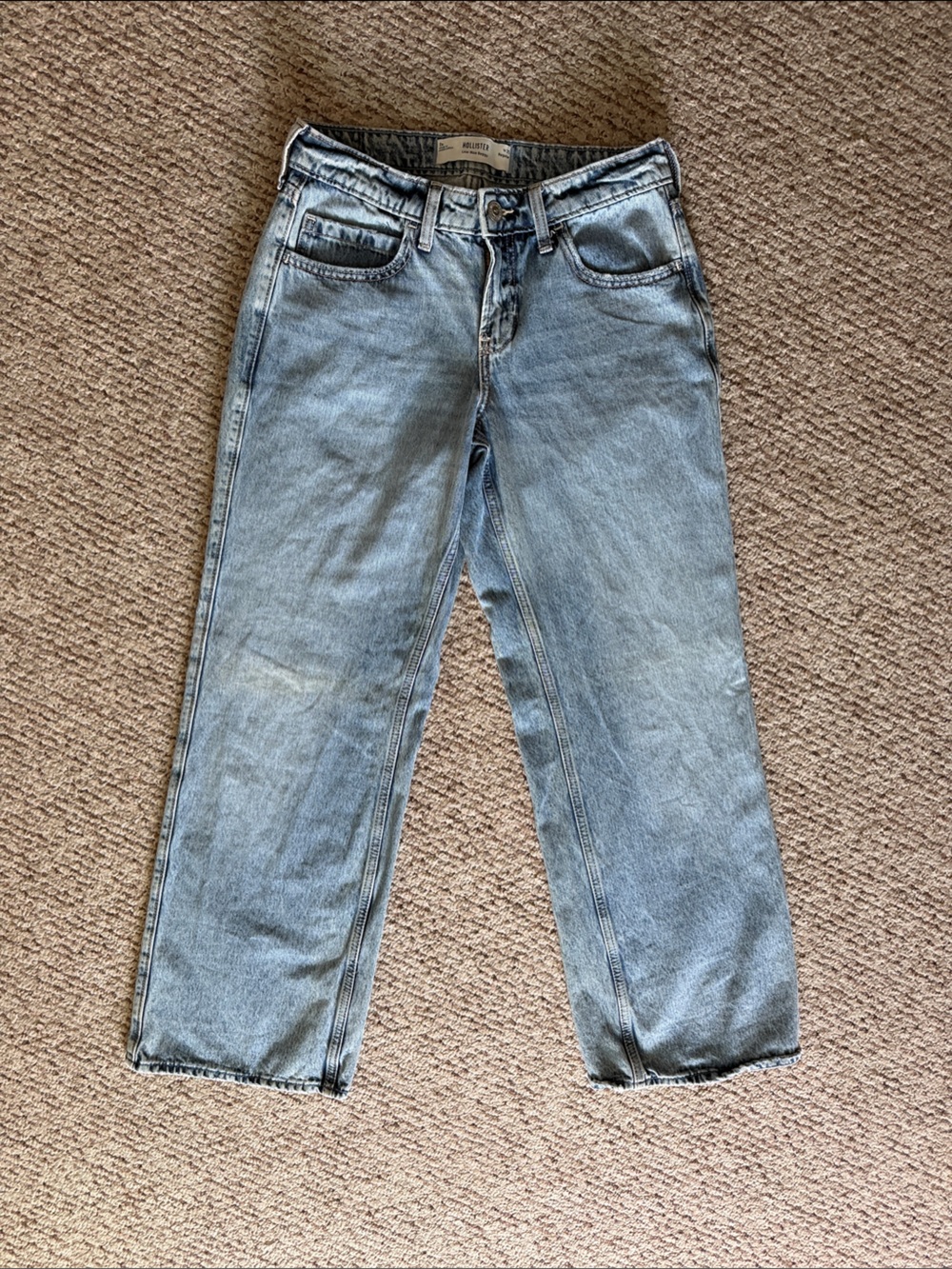 Hollister Low-Rise Baggy Classic Light Blue 25 R